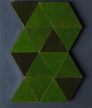 Triangle Vert Babylone N° 60