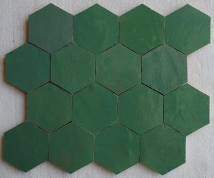 HEXA. VERT D'EAU N° 15